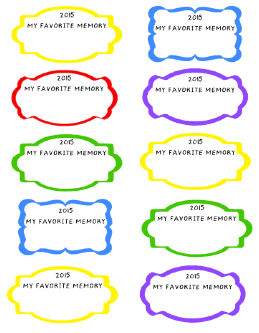 Inside Out Memory Tags