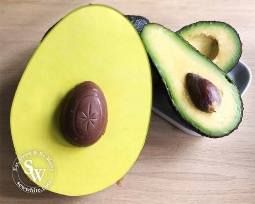 Avocado Easter Egg