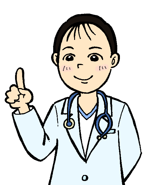 辻村先生の似顔絵