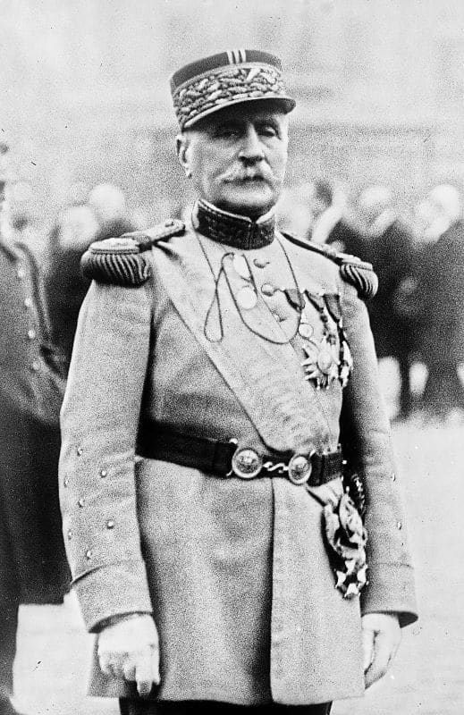 Le maréchal Foch à Nice