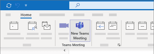 New-Teams-Meeting-add-in-button-in-Microsoft-Outlook-Client