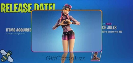 Beach Jules Skin Code