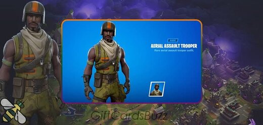 Aerial Assault Trooper skin code