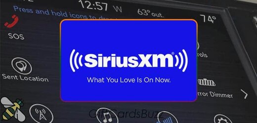 SiriusXM Gift Card