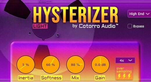 無料VST3プラグイン「Hysterizer Light」が登場