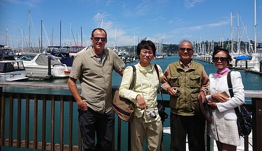 観光しながらサンフランシスコ方面へ