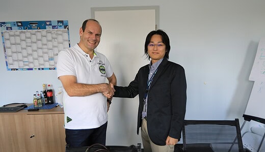 Key-Systems社CTOのOliverと顔合わせ