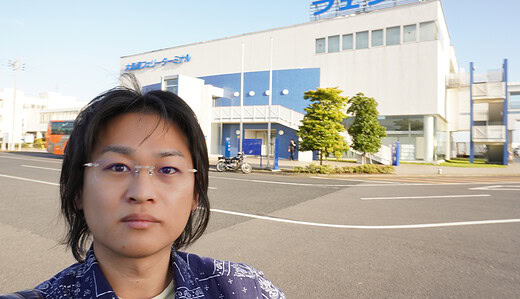 北の大地に向けて出発、さんふらわあふらのに乗船