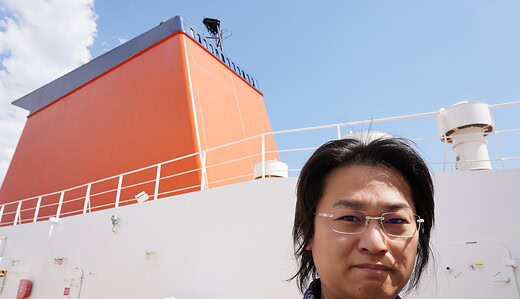 さんふらわあふらの、苫小牧到着