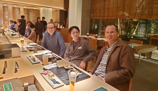 バックオーダー.jp（HubNami）打ち合わせ1日目（夕食）