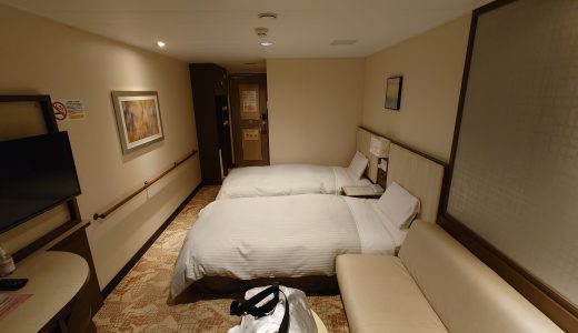 さんふらわあさっぽろのプレミアム（2等室）