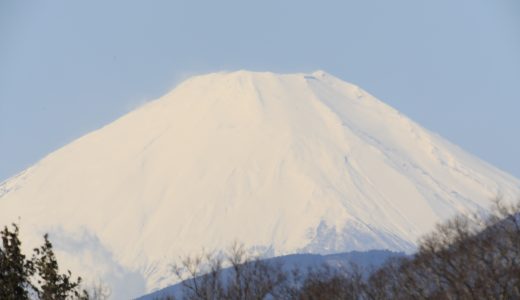 富士山雪景色撮り比べ（EOS R6とEOS 5DMarkIV）、（軽量レンズとLレンズ）
