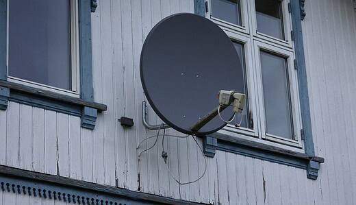 ノルウェーの民泊一軒家の5G固定回線