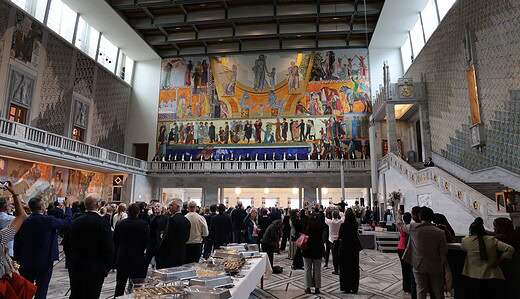 IGF2025ノルウェーのオスロ市庁舎パーティー