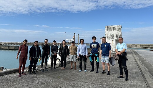 久米島サンゴ礁リーフチェック本番