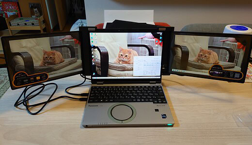 JAPANNEXT3画面液晶「JN-TRI-IPS101HDR」