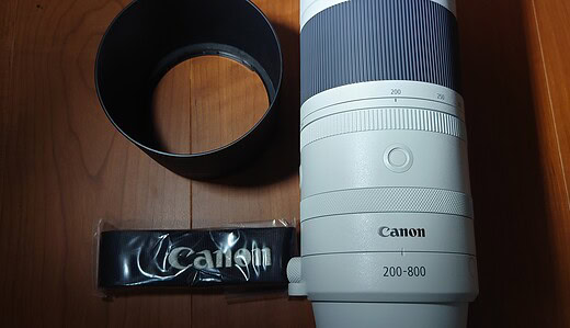 Canon「RF200-800mm F6.3-9 IS USM」