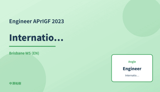 Engineer: International norm-setting — APrIGF 2023 Brisbane WS