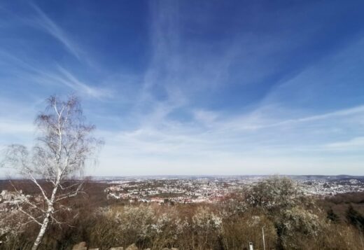 Der Ausblick auf Stuttgart vom Birkenkopf
