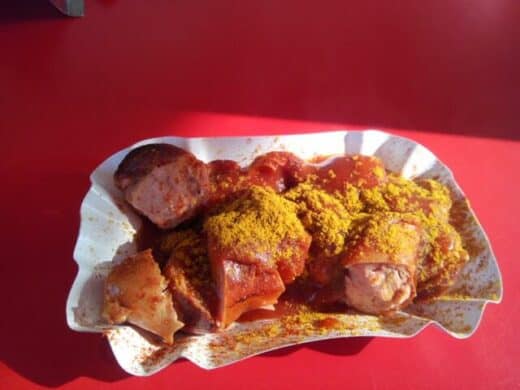 Currywurst von Curry-Teufel beim Barcamp Düsseldorf