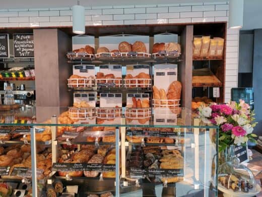 Ein teil der Auswahl im Jusinski BROT UND LIEBE