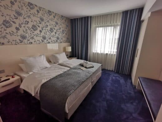 Mein Bett im Maritim Hotel Bonn in der Panorama Suite