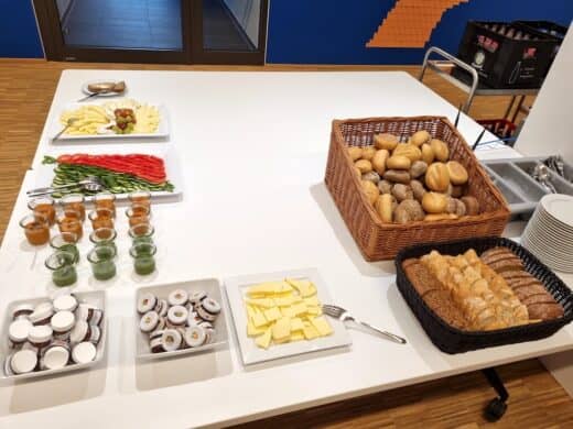 Frühstück beim Barcamp Stuttgart 2022