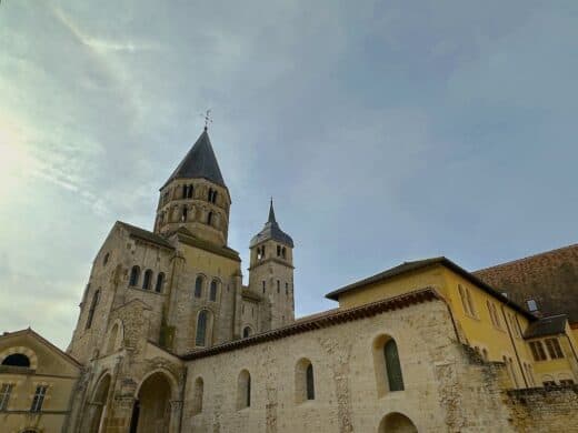 Das Südschiff vom Kloster Cluny