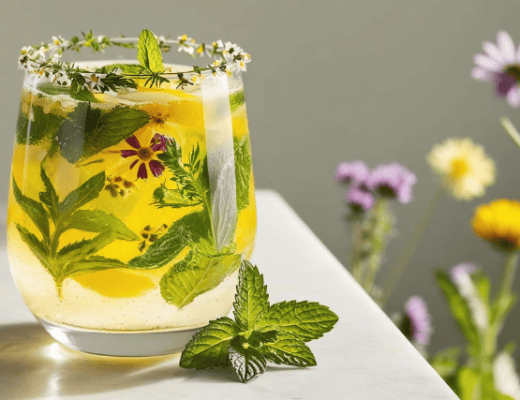 Wildkräuterlimonade