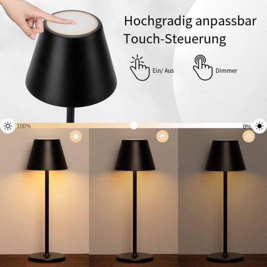 LED Tischleuchte Lys weiß – Bild 6