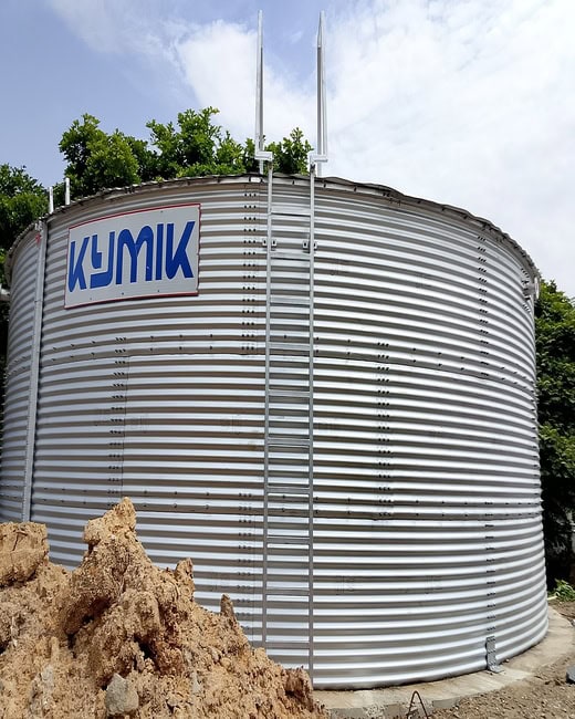 zincalume water tank zincalume water storage tank fire water storage tank