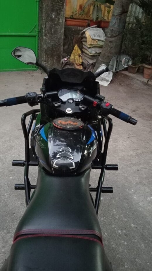 Crash Guard for Bajaj Pulsar 220 BS6 (Engine Protection | Street & Touring Ready | Heavy-Duty Steel | Bolt-On Fit) - Image 2