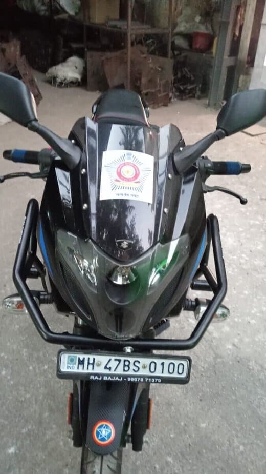 Crash Guard for Bajaj Pulsar 220 BS6 (Engine Protection | Street & Touring Ready | Heavy-Duty Steel | Bolt-On Fit) - Image 4