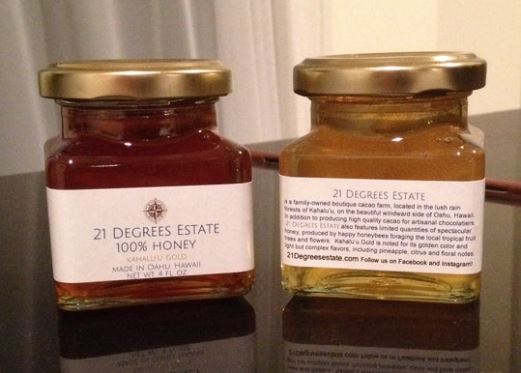 Kahalu`u Gold Raw Tropical Farm Honey (Award Winning)