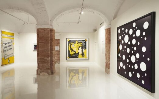 Basquiat Room from MOCO Museum in Barcelona Basquiat Room from MOCO Museum in Barcelona