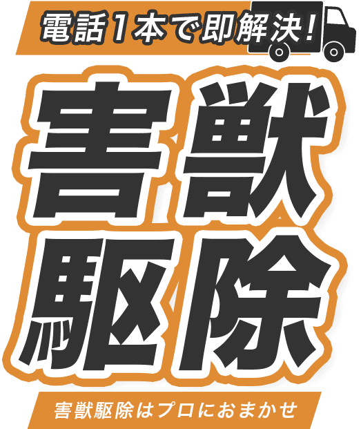 害獣駆除はプロにおまかせ
