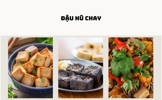 Đậu hũ chay.