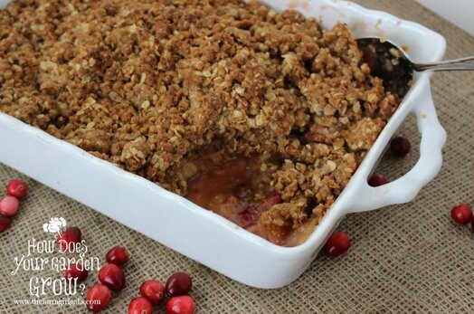 Apple Cranberry Crisp