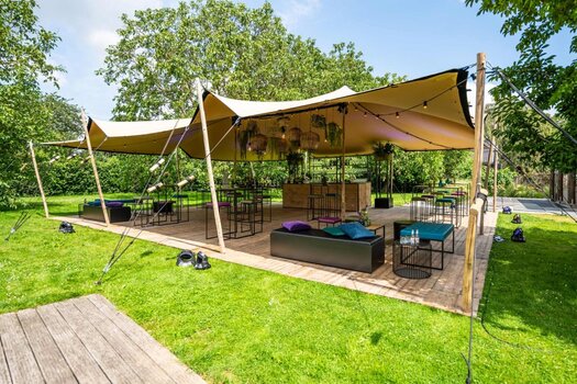 Outdoor Stretch Canopy For Venue Hire