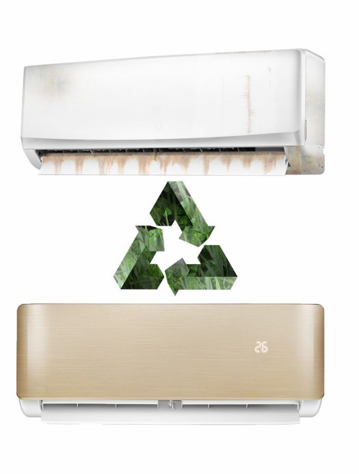 Stari i nov klima-uređaj