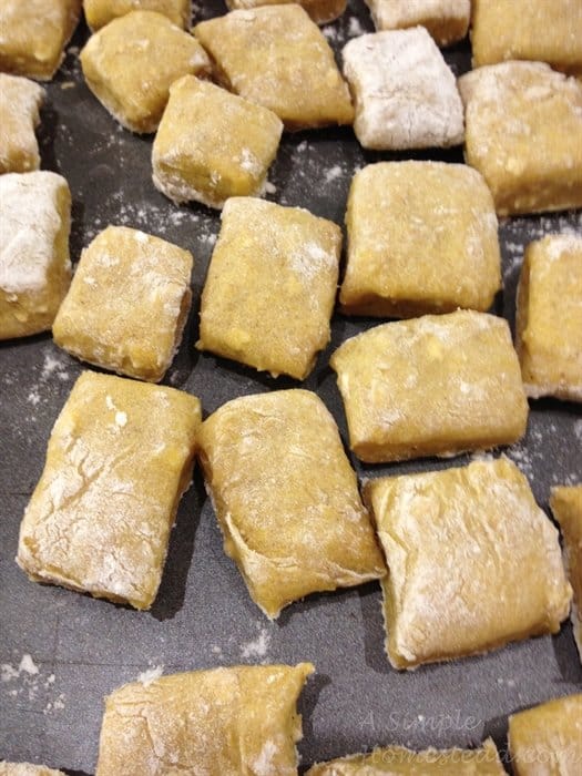ASimpleHomestead.com - pumpkin peanut butter dog treats