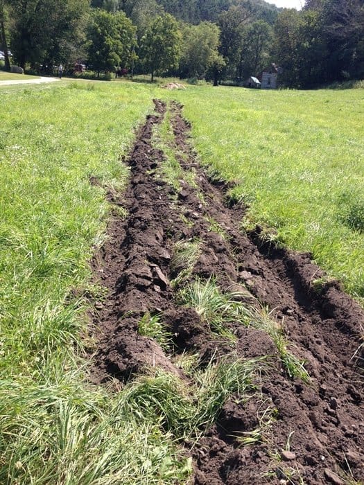 ASimpleHomestead.com - plowed furrows