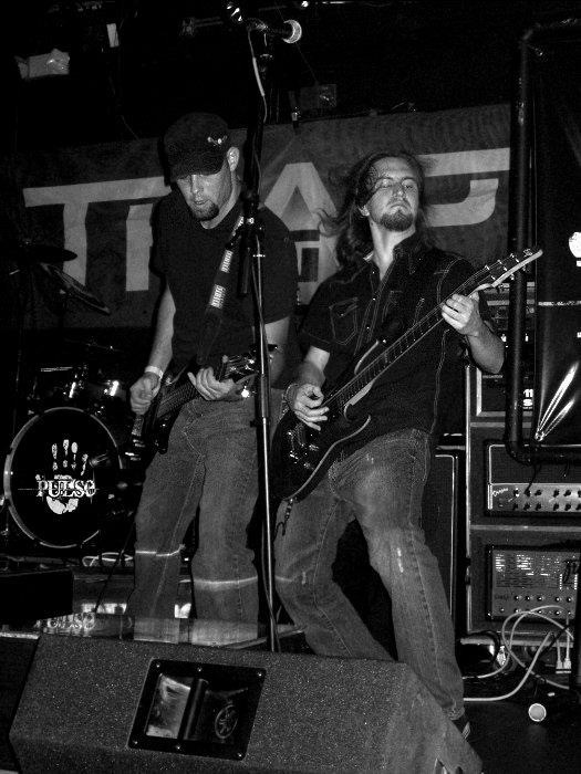 IMG_5414 James Brennaman and PJ Blackburn perform with Pulse in Denton Texas, July 2012