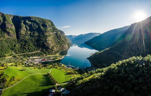 Norwegian fjords Norway