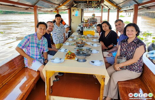 ล่องเรือทานอาหารอยุธยา