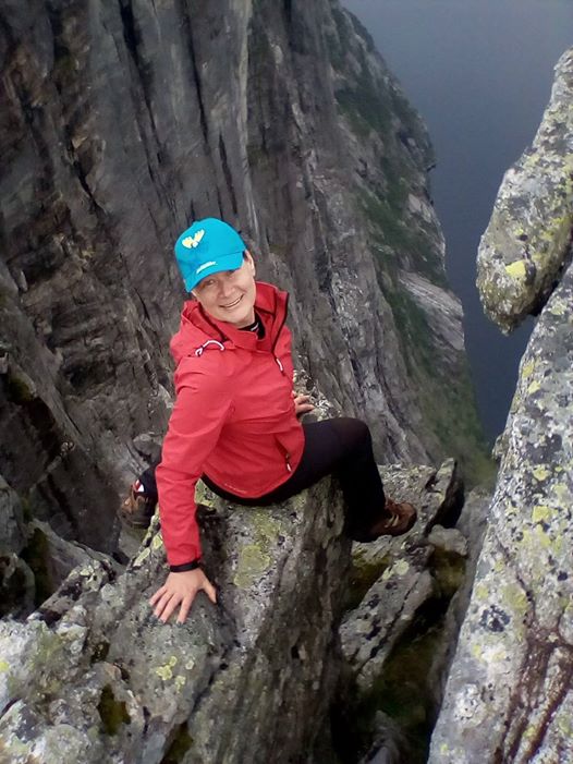 Tourist kjerag Norway