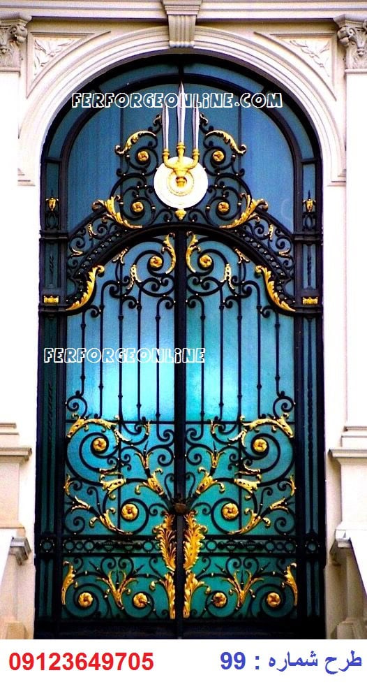 درب آهنی فرفورژه