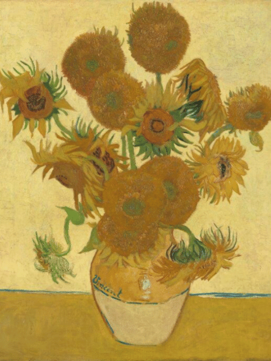 Sunflowers Vincent van Gogh National Gallery