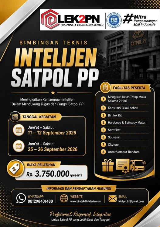 Bimtek Intelijen Satpol PP