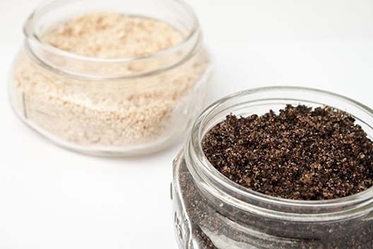 scrubbing is the second important step in how to do natural facial